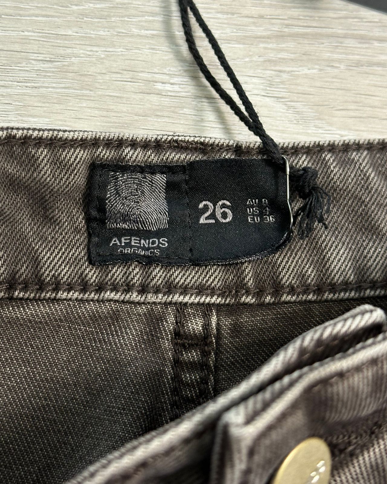 Afends NWT Afends - Seventy Threes - Organic Denim Shorts - 26 Size 26" / US 2 / IT 38 - 4 Thumbnail