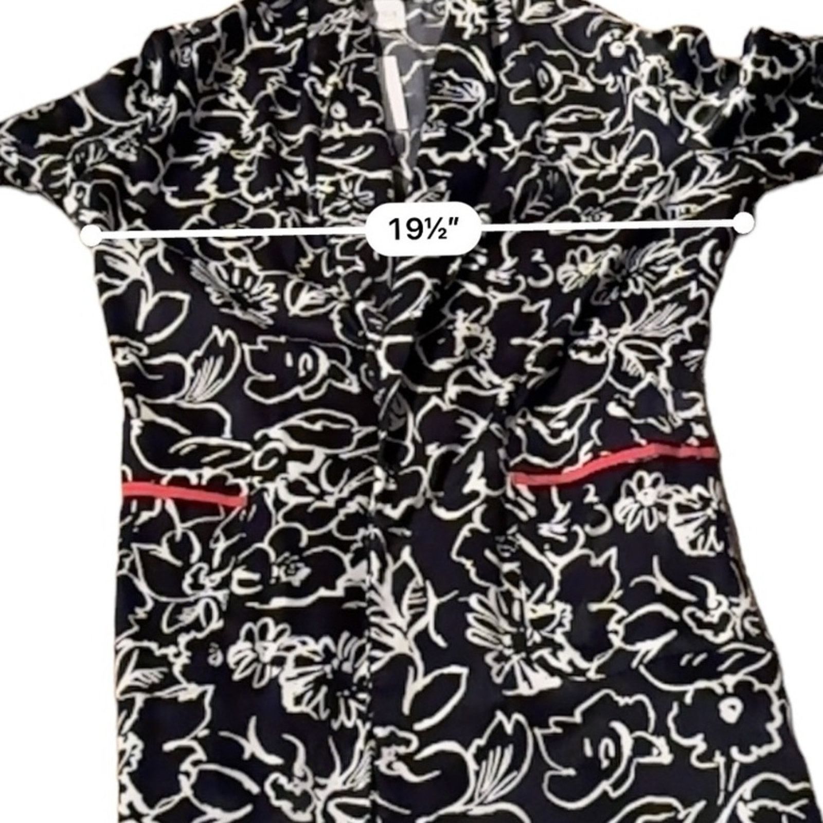 MISA Los Angeles Misa Azores Tasseled Navy Blue & White Floral Kimono XS NEW Size XS / US 0-2 / IT 36-38 - 12 Thumbnail