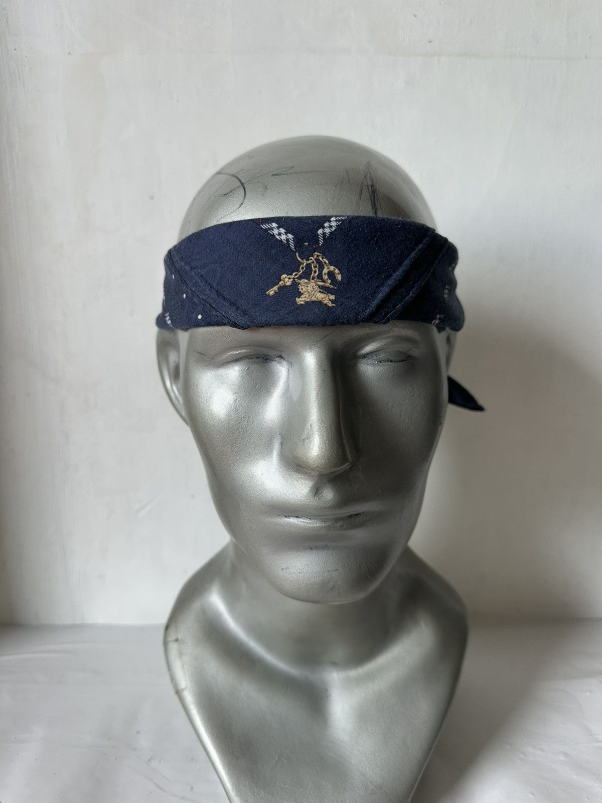 Vintage Vintage Burberry Handkerchief/ Neckerchief/ Bandana Size ONE SIZE - 9 Thumbnail