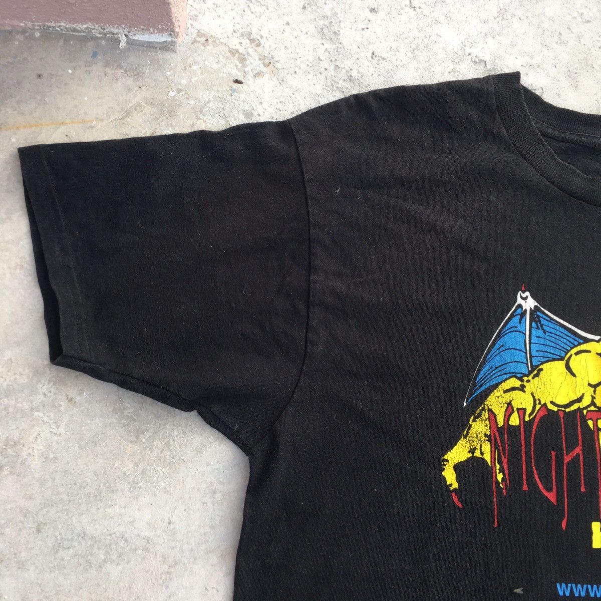 Expert Horror × Fruit Of The Loom Vintage NIGHT CRAWLERS Haunted House Tee Size US L / EU 52-54 / 3 - 7 Thumbnail