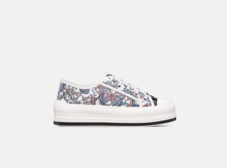 o1w1db10126 KCK385 Platform Low-Top Sneakers in Multicolor