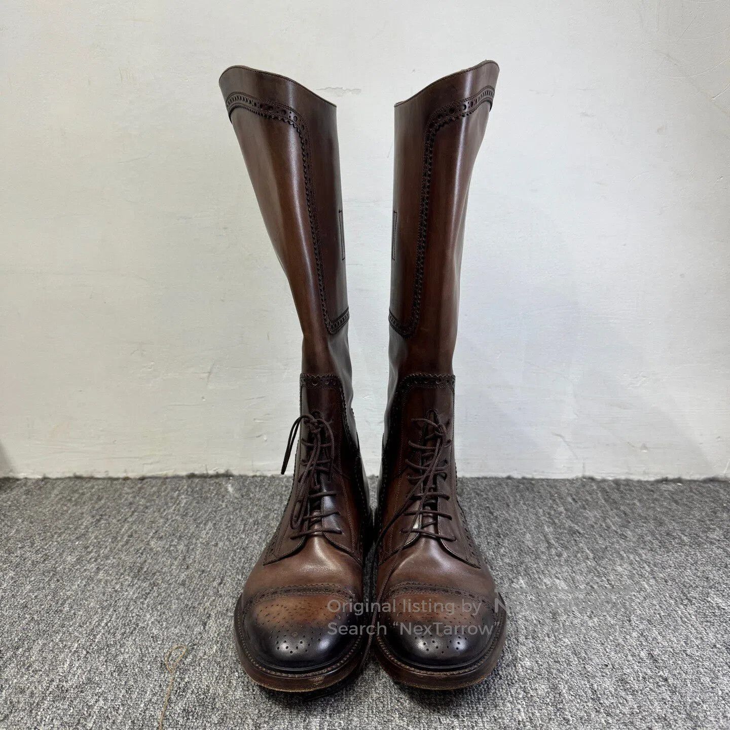 Gucci Guicci High-top leather boots| Size US 6 / EU 39 - 2 Thumbnail
