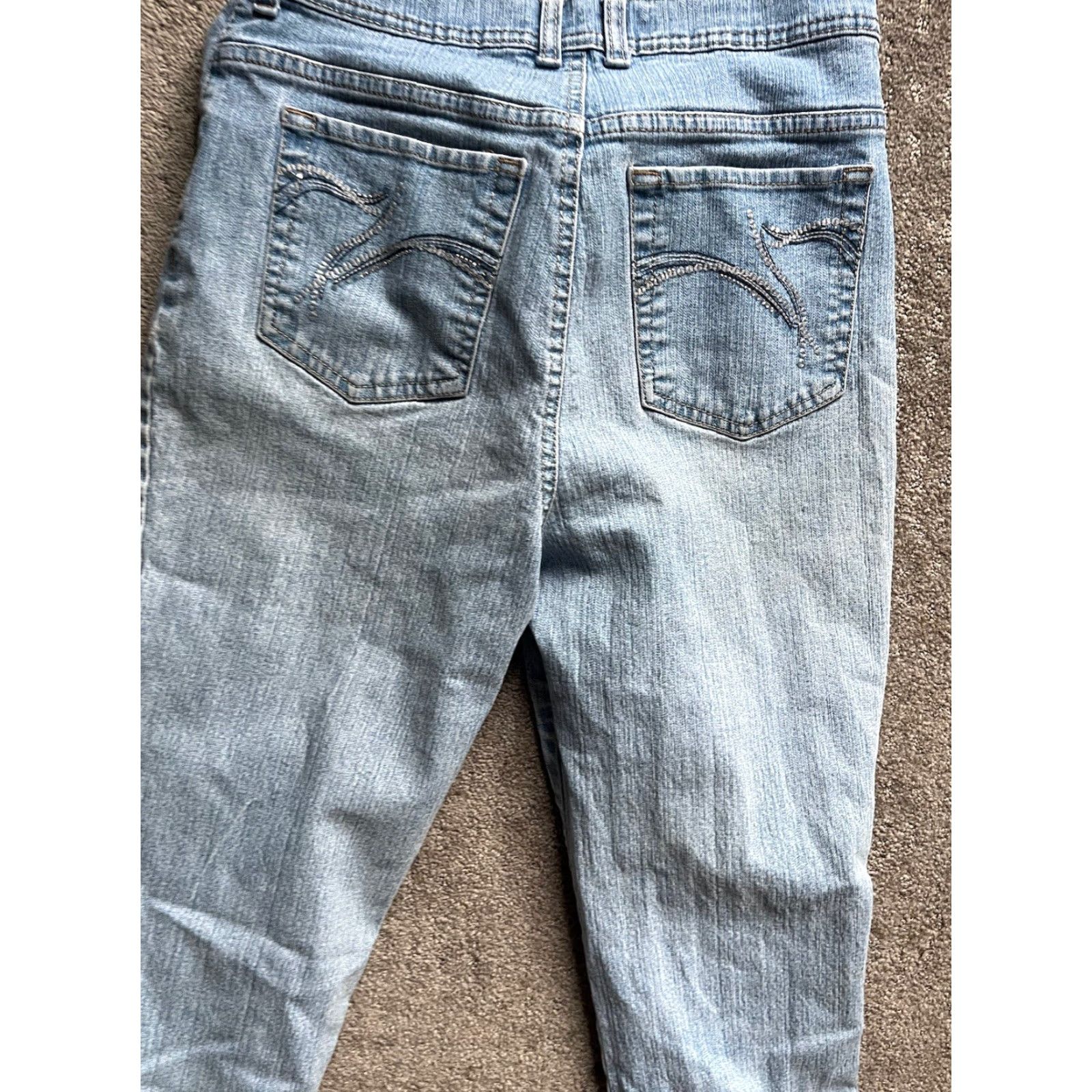 Gloria Vanderbilt Gloria Vanderbilt Jeans Womens Denim 8 Blue Straight Gloria Vanderbilt Amanda 30 in Inseam Regular High Rise Jeans Mens? Size 30" / US 8 / IT 44 - 4 Thumbnail