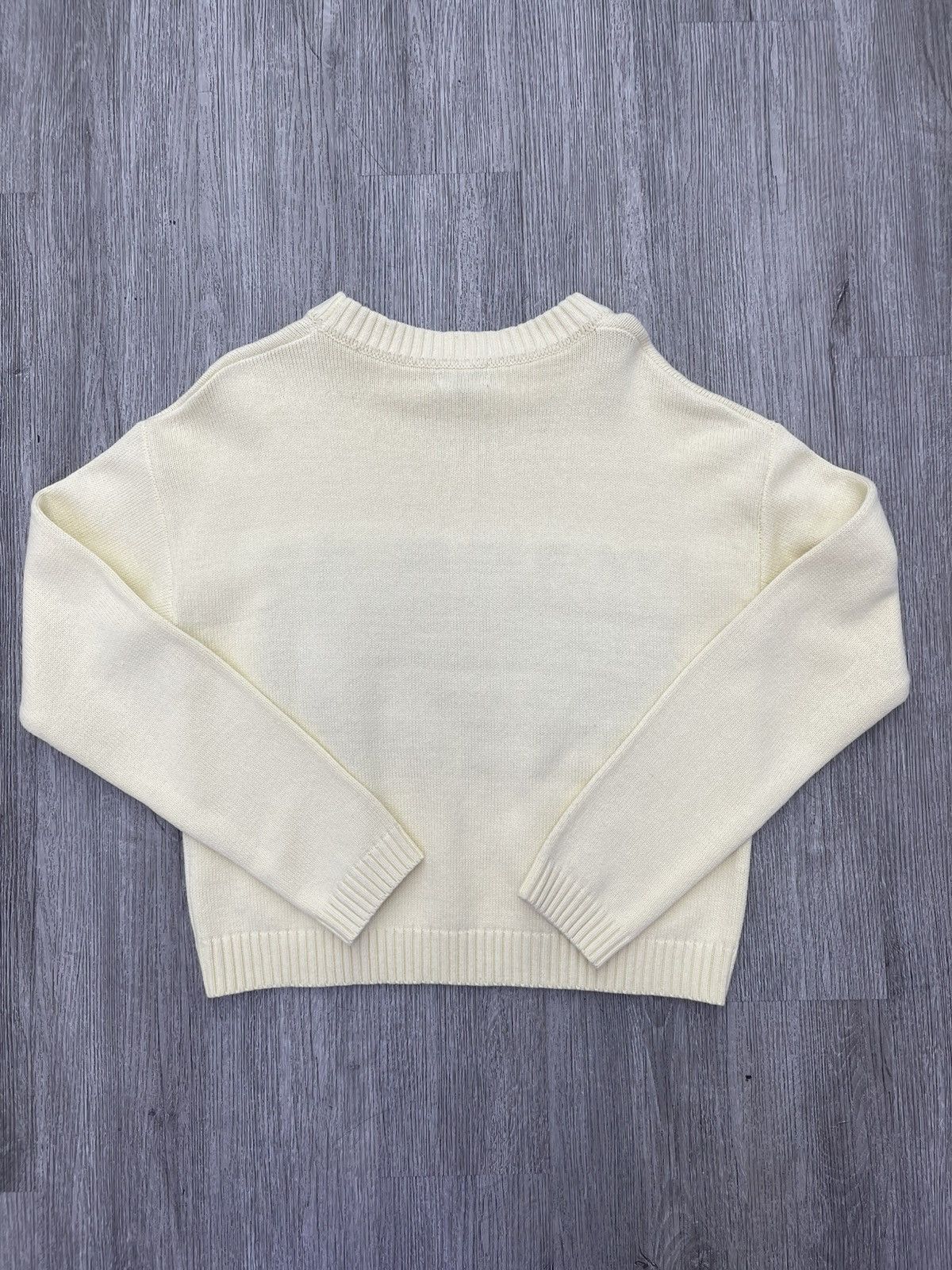 Vale Vale lives “united knit” crewneck cream Size US M / EU 48-50 / 2 - 3 Thumbnail