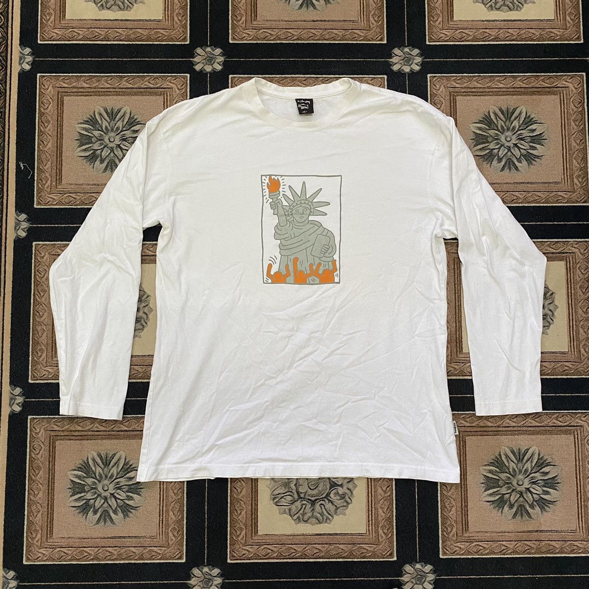 Keith Haring Keith Haring Tshirt Longsleeve Size US XL / EU 56 / 4 - 1 Thumbnail