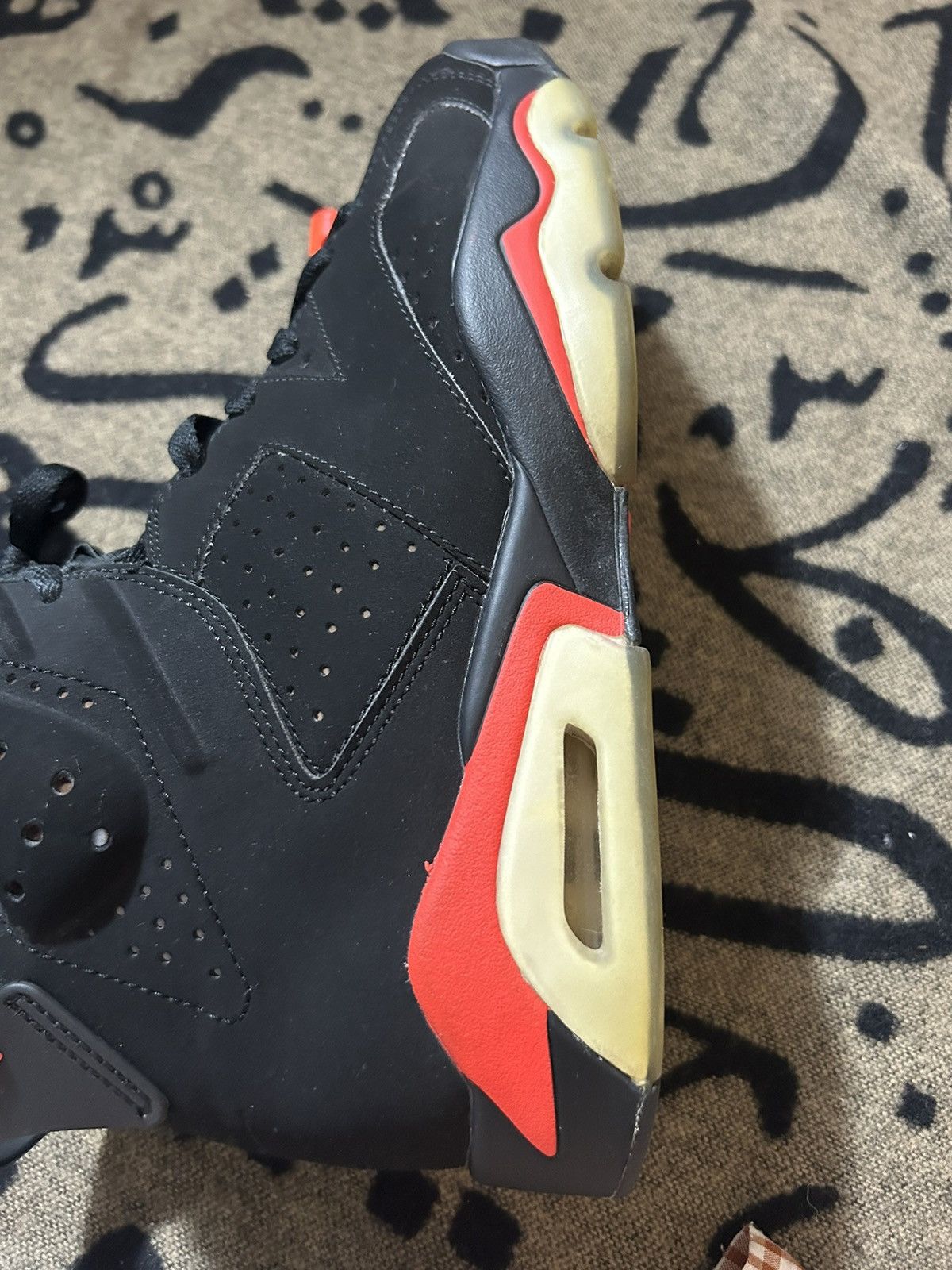 Jordan Brand × Nike 2019 Infared Jordan vi 6 Size US 9 / EU 42 - 8 Thumbnail