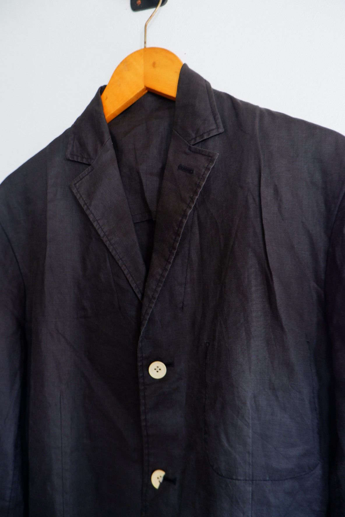 Journal Standard Journal Standard Linen Blazer Jacket Size US L / EU 52-54 / 3 - 3 Thumbnail