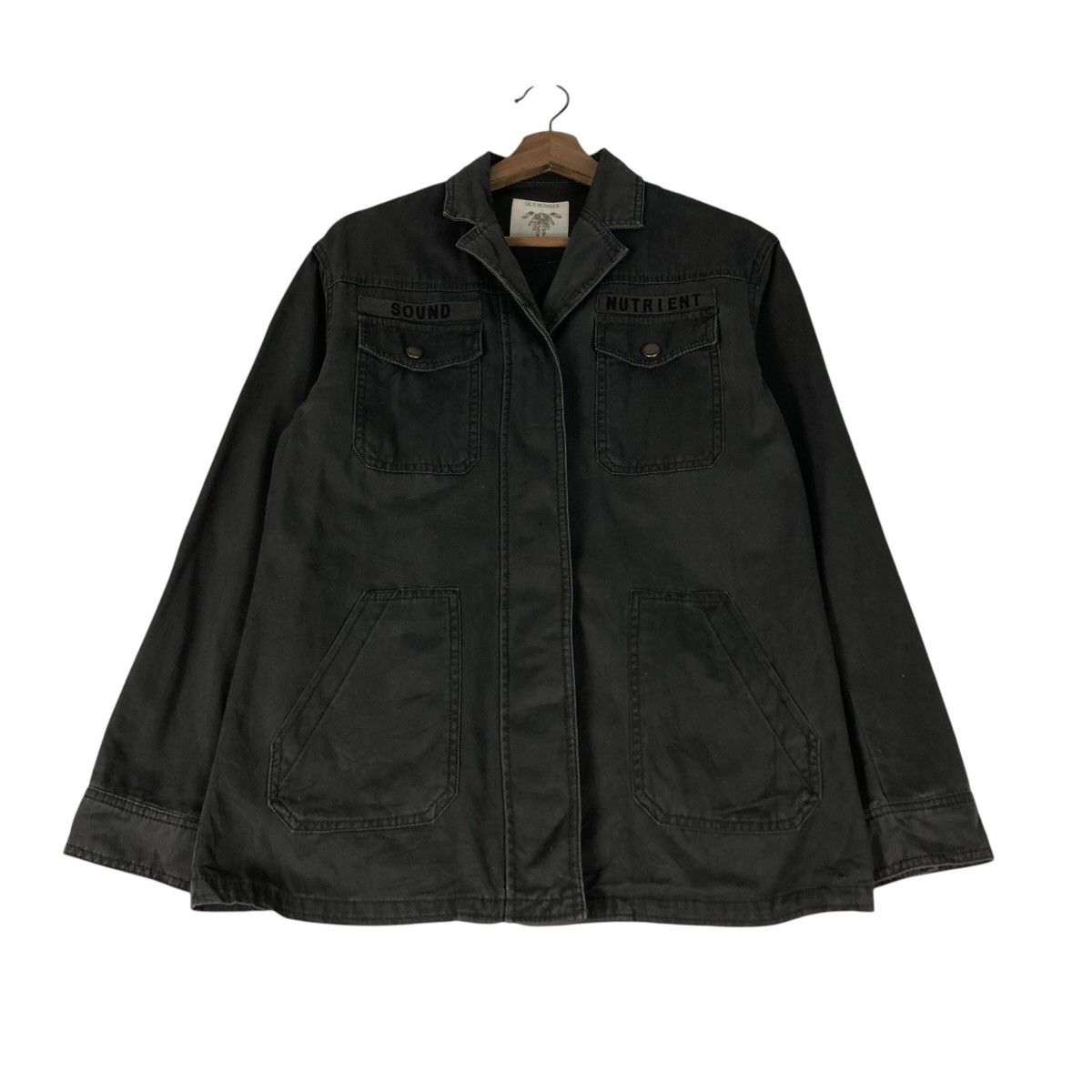 Japanese Brand 📌Vintage Biker Jacket Sky Bomber Bondage Design Parachute Size US M / EU 48-50 / 2 - 2 Thumbnail