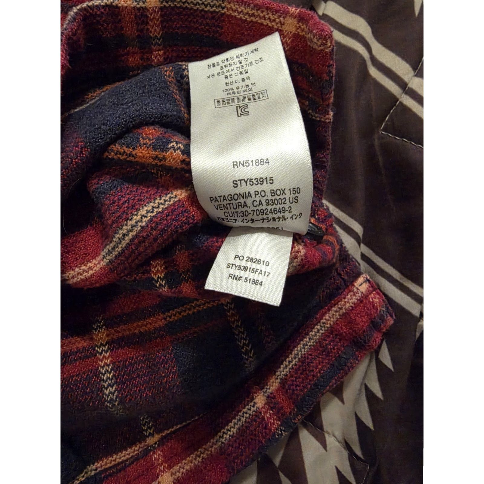 Patagonia Patagonia Women's Long Sleeve Flannel Button Up Shirt Plaid Red Size 4 Small Size S / US 4 / IT 40 - 5 Thumbnail