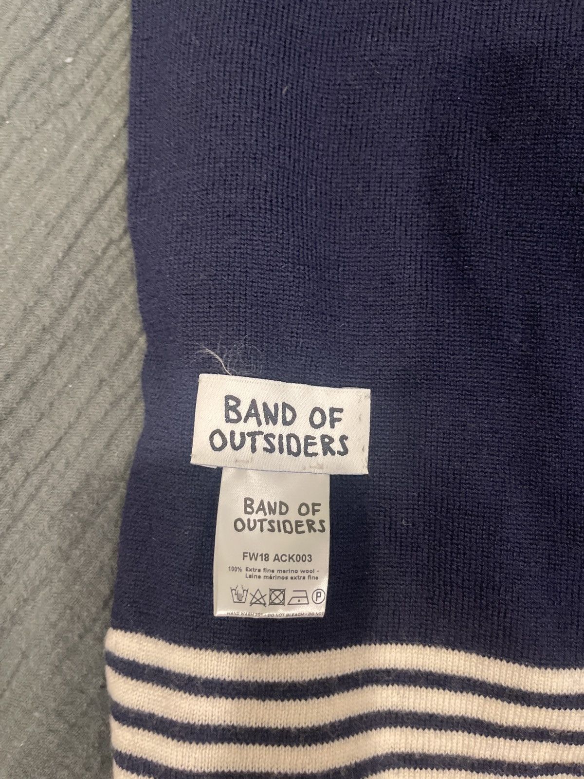 Band Of Outsiders Band of Outsiders scard merino wool Size ONE SIZE - 5 Thumbnail