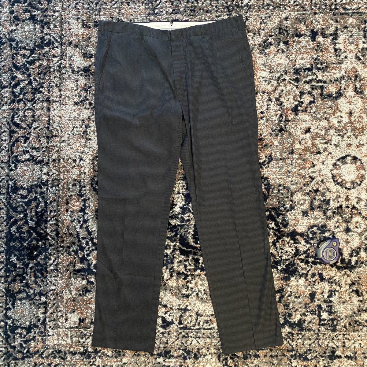 C.P. Company × Massimo Osti CP Company Striped Dress Pants Size US 38 / EU 54 - 1 Thumbnail