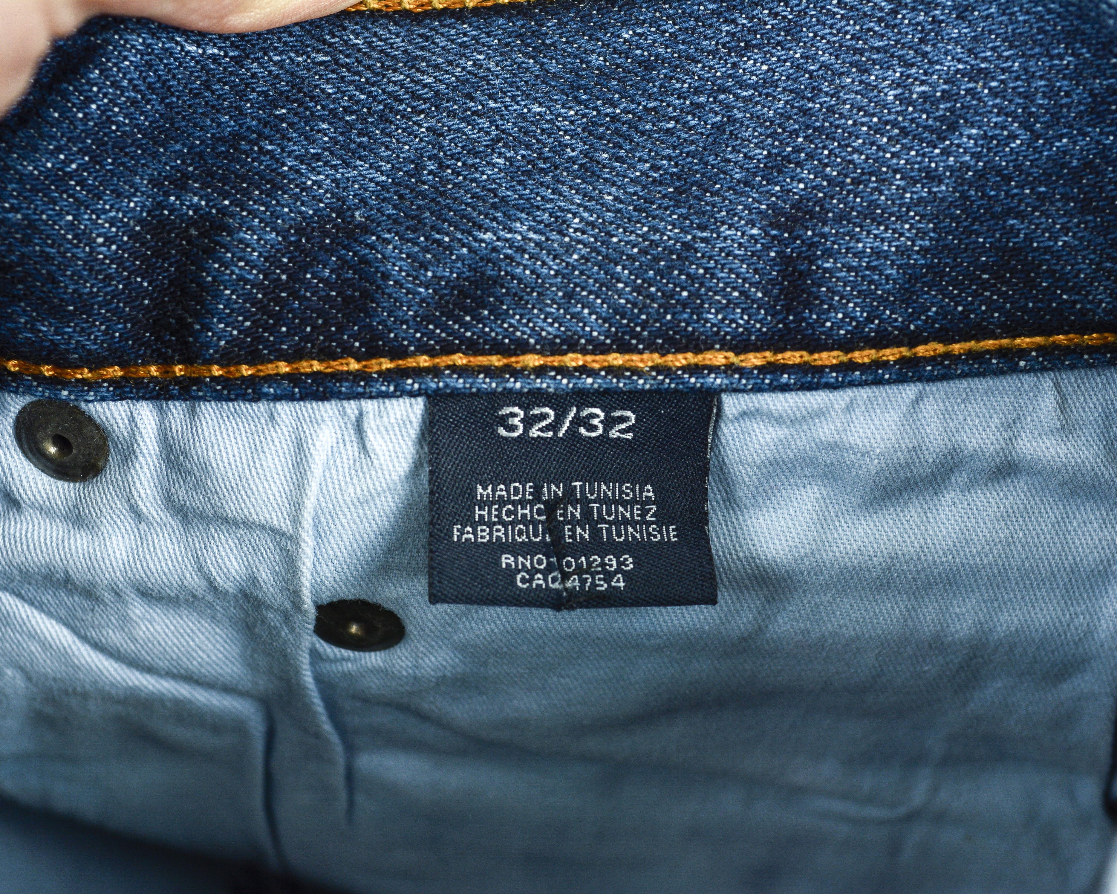 Gant W32 L32 Men Jeans Denim Pants Trousers Straight Regular Fit Size US 32 / EU 48 - 7 Thumbnail