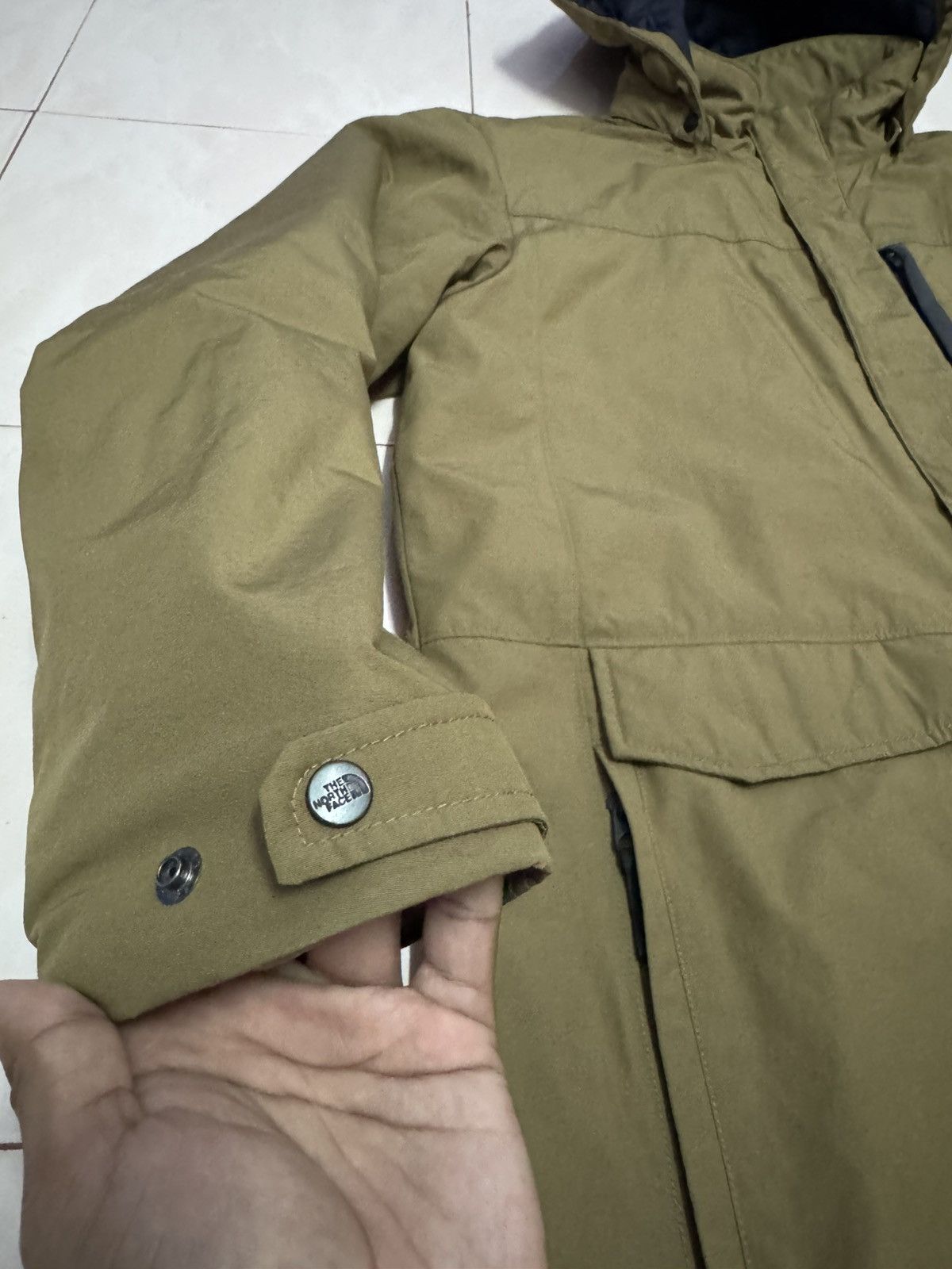 The North Face Vintage 90s The North Face Puffer Jacket with Hoodie Size US XL / EU 56 / 4 - 7 Thumbnail