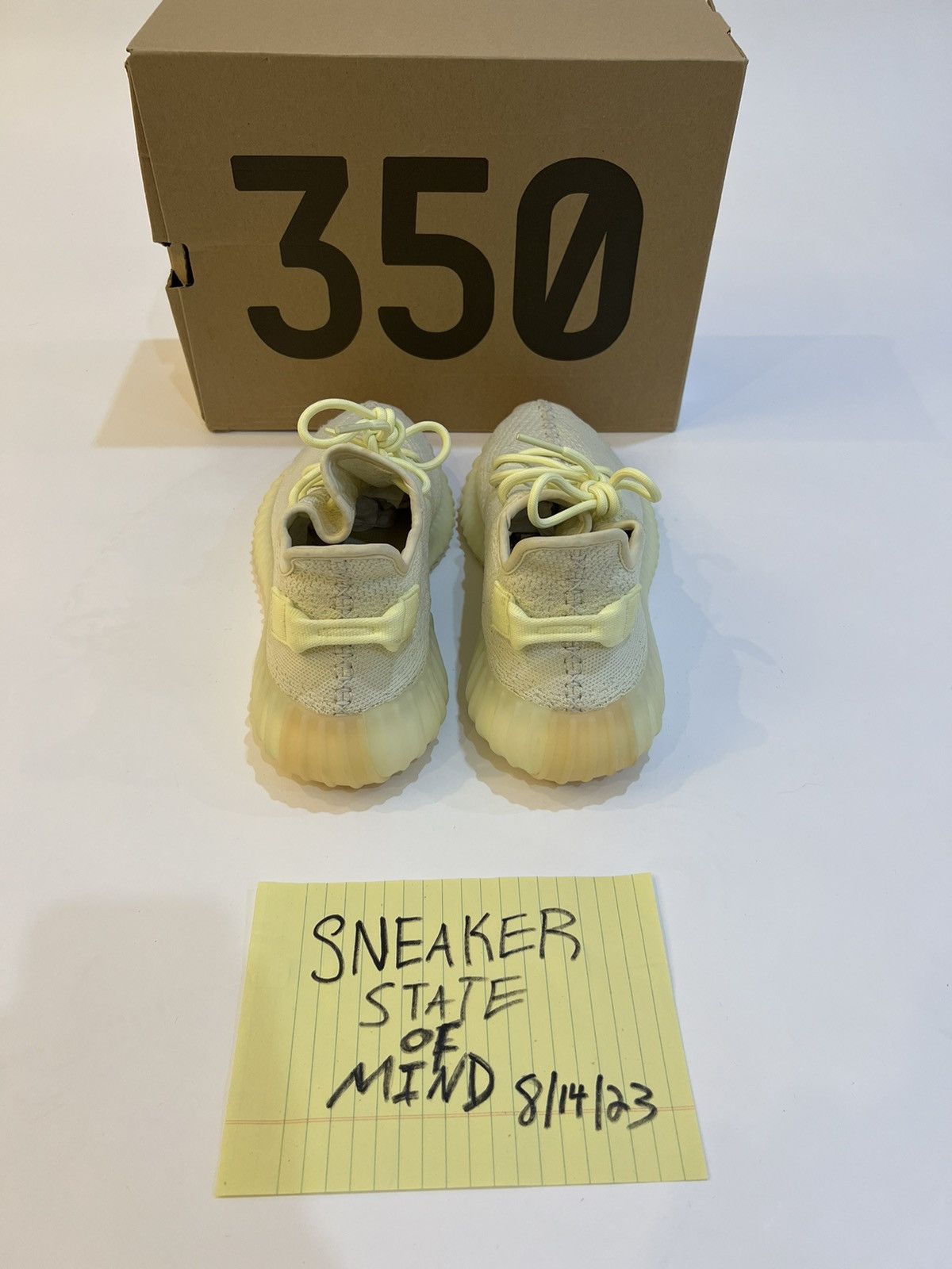 Adidas × Kanye West ADIDAS YEEZY BOOST 350 SIZE: 9.5 COLOR: BUTTER Size US 9.5 / EU 42-43 - 5 Thumbnail