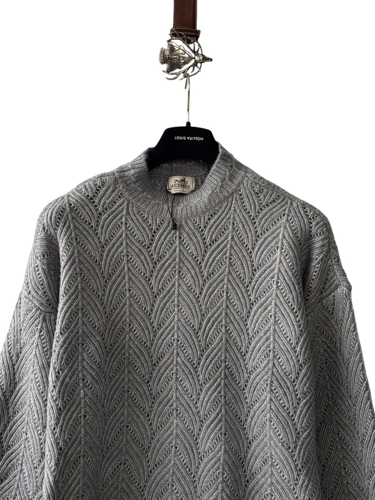 Hermes Hermes Cashmere Knit Sweater Size S / US 4 / IT 40 - 3 Thumbnail