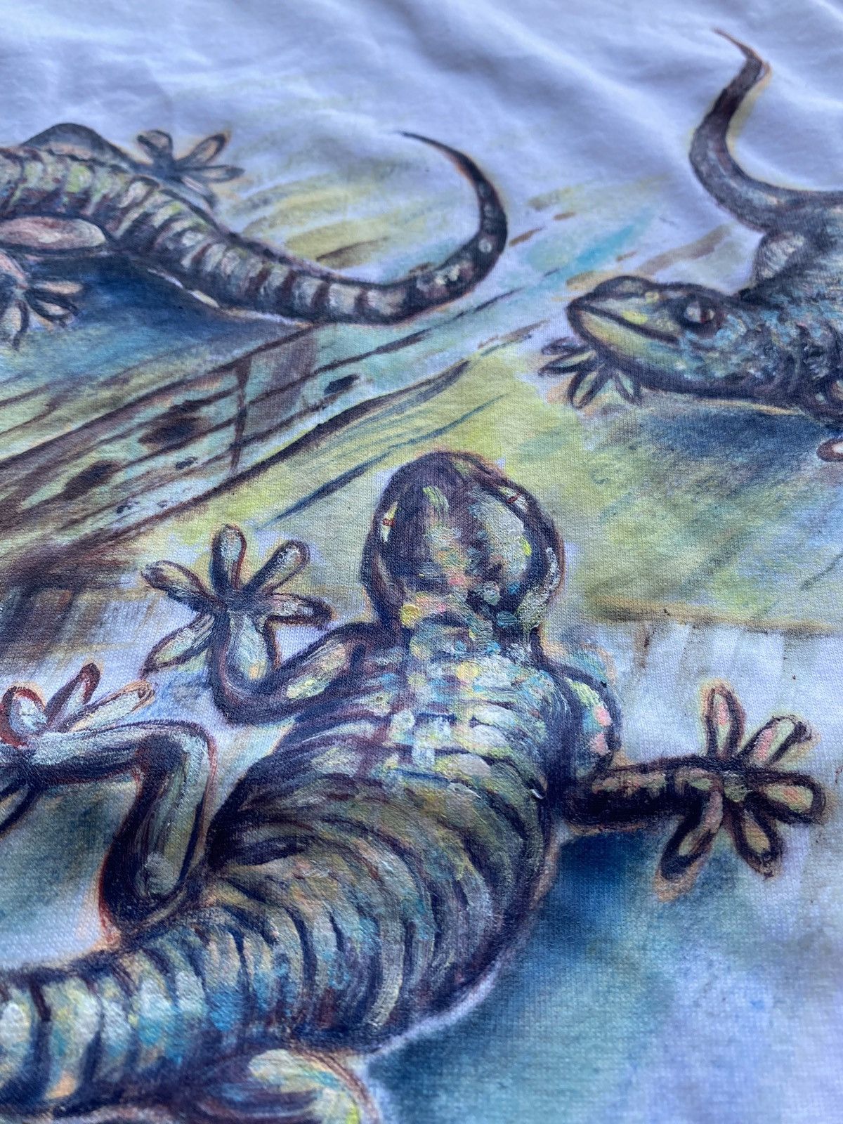 Other 🔗90s handmade bali art native wild life mens shirt xl rare Size US XL / EU 56 / 4 - 18 Thumbnail