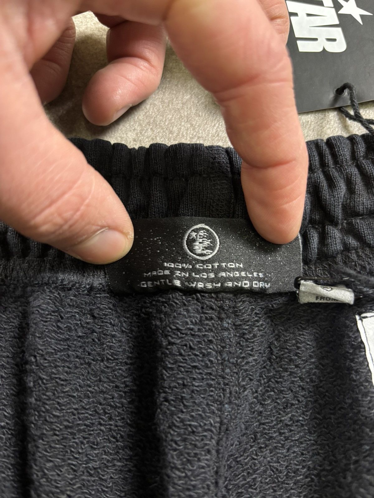 HELLSTAR Hellstar HStar Sweatpants, Black Size US 36 / EU 52 - 9 Thumbnail