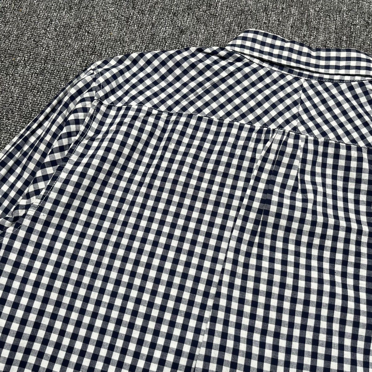 Aspesi a blue garments plaid shirt button Size US L / EU 52-54 / 3 - 4 Thumbnail