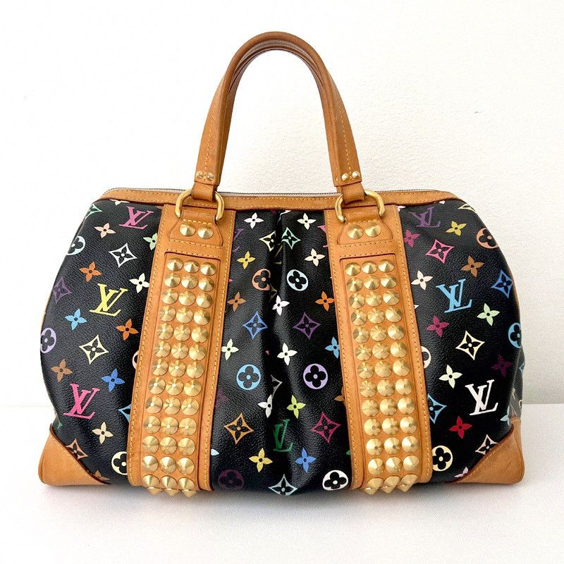 Louis Vuitton Murakami Multi-Tote Bag Stud Cross Bag