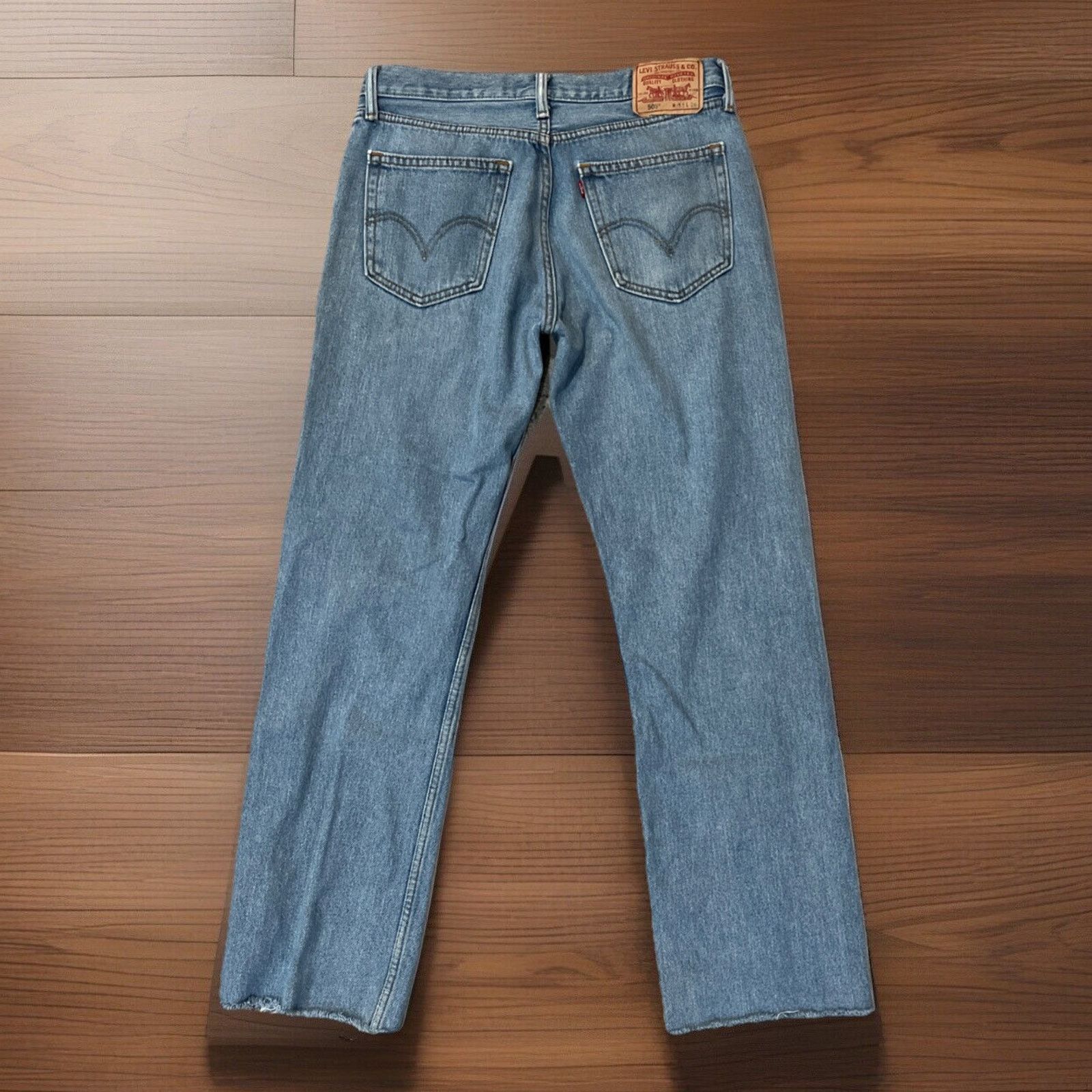 Levi's Levi's 505 Jeans Men's 32x36 Jeans Cut 30.5 L Reg Y2K Size US 32 / EU 48 - 4 Thumbnail