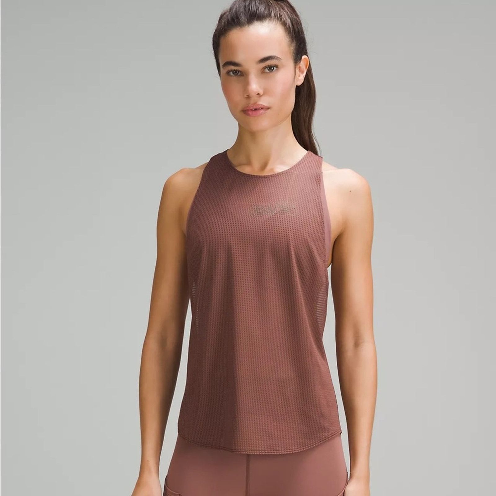 Lululemon NWT Lululemon LAB Grid Mesh Training Tank Top *Graphic Size M / US 6-8 / IT 42-44 - 1 Thumbnail