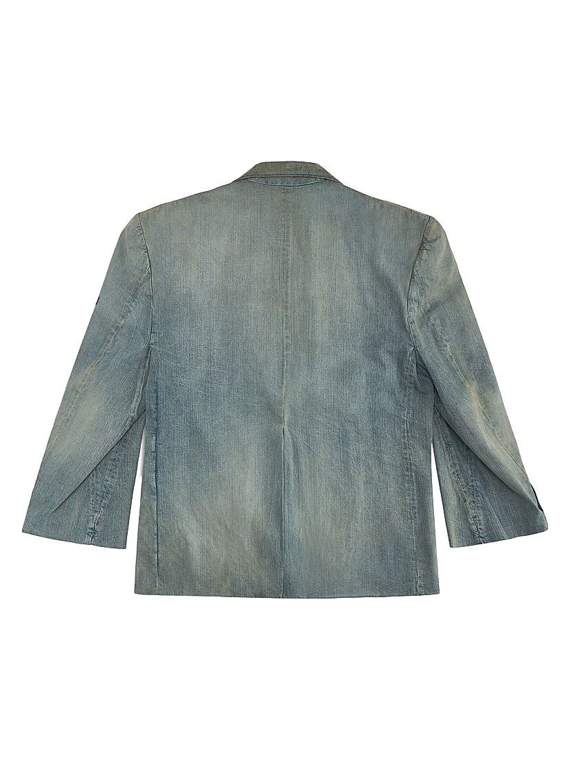 Balenciaga oc11z1025 Skater Tailored Jacket in Blue Size US S / EU 44-46 / 1 - 2 Thumbnail