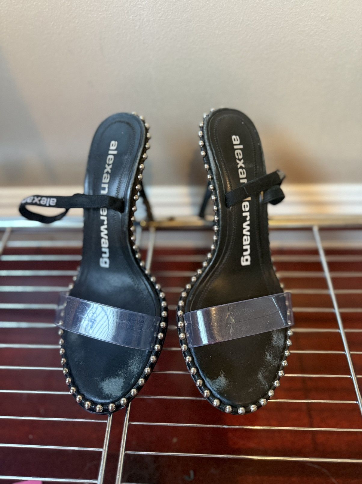 Alexander Wang alexander wang "nova" studded heels Size US 8 / IT 38 - 5 Thumbnail