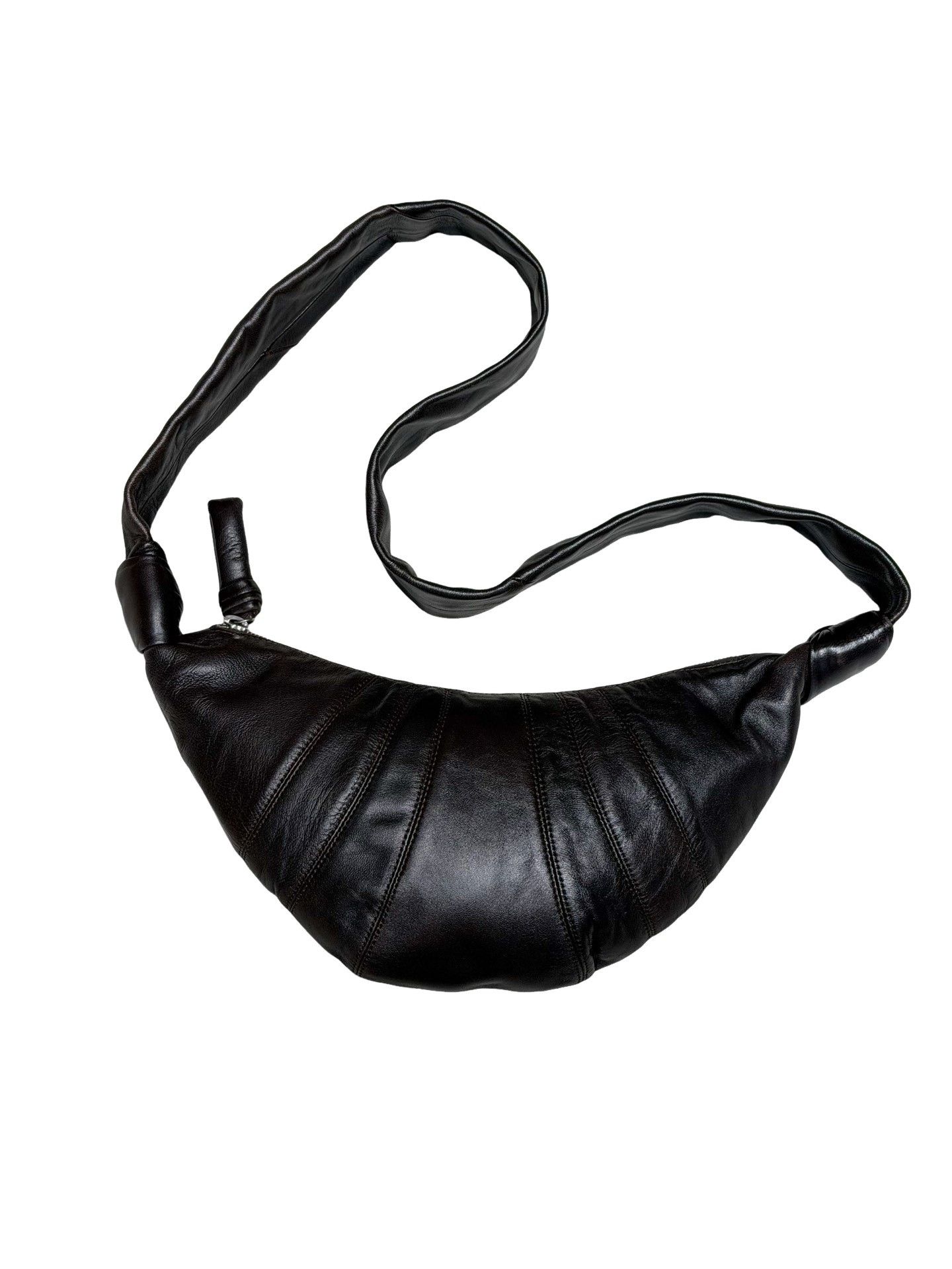 Lemaire Lemaire Croissant Leather Crossbody Bag Size ONE SIZE Size ONE SIZE - 1 Thumbnail