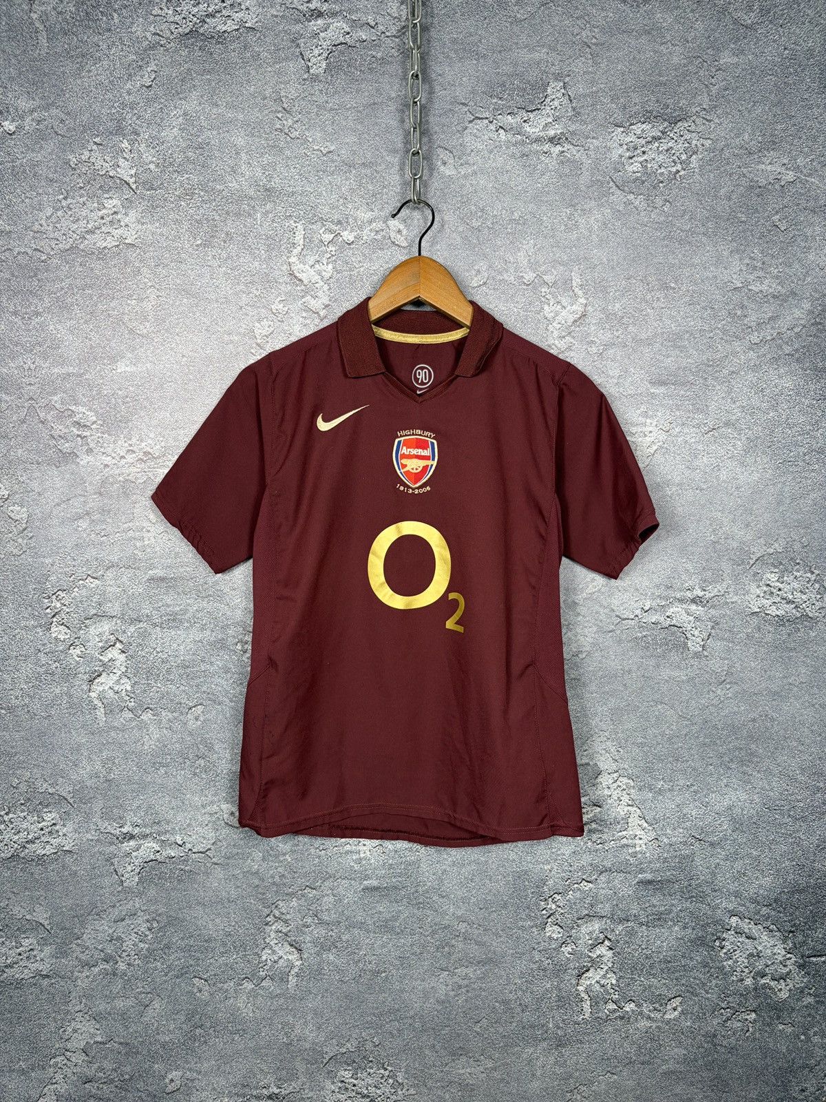 Nike Nike Arsenal 2005/06 #14 Henry Jersey T-shirt Kids L Size US XXS / EU 40 - 1 Thumbnail