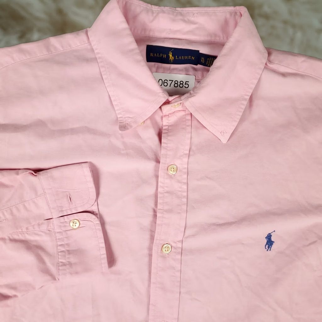 Ralph Lauren Ralph Lauren Shirt Mens XL Pink Pony Casual Button Up Long Sleeve Size US XL / EU 56 / 4 - 1 Thumbnail