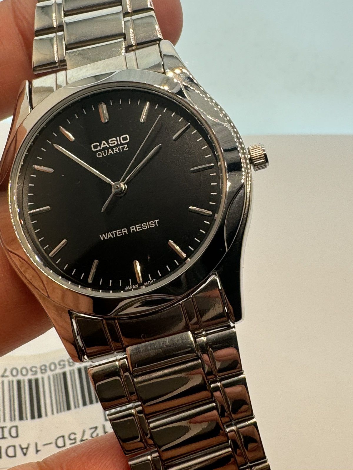 Casio Casio Watch Stainless Steel, 37mm Diameter, Brand New Size 38 - 1 Thumbnail