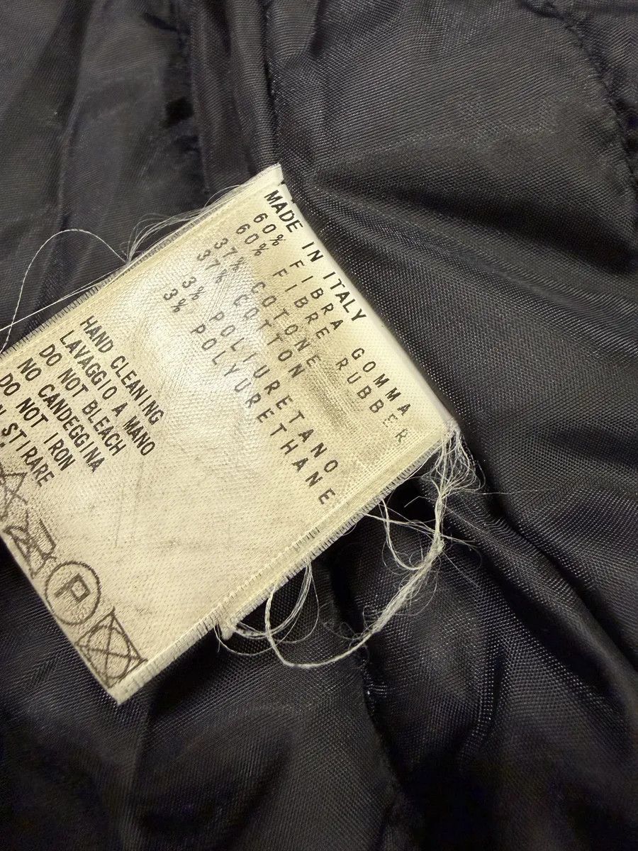 Dirk Bikkembergs 2000s Bikkembergs Black Faux Leather Buttoned Jacket Size US M / EU 48-50 / 2 - 9 Thumbnail