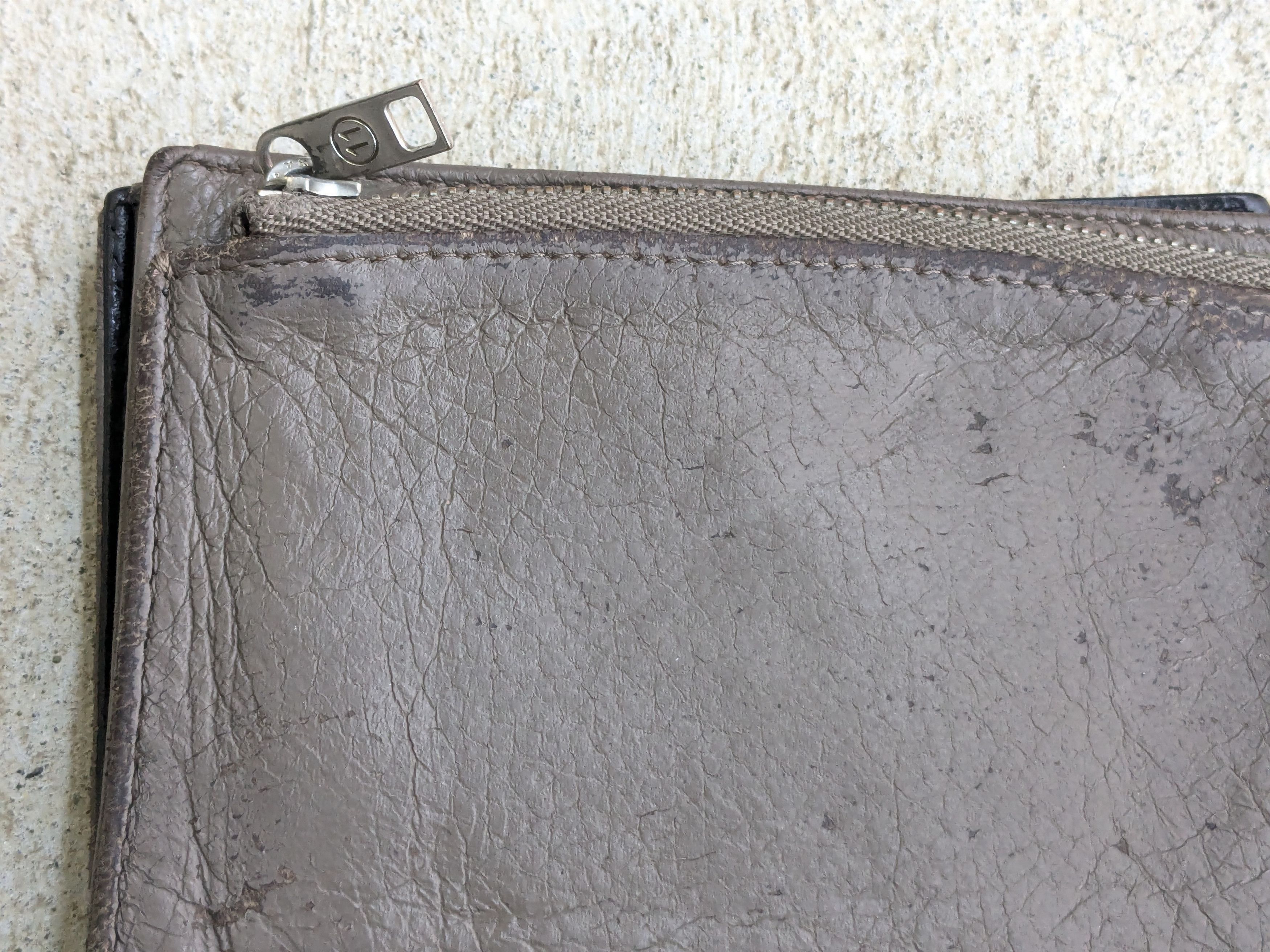 Maison Margiela Maison Margiela Cardholder Wallet Gray Leather Slim Size ONE SIZE - 8 Thumbnail