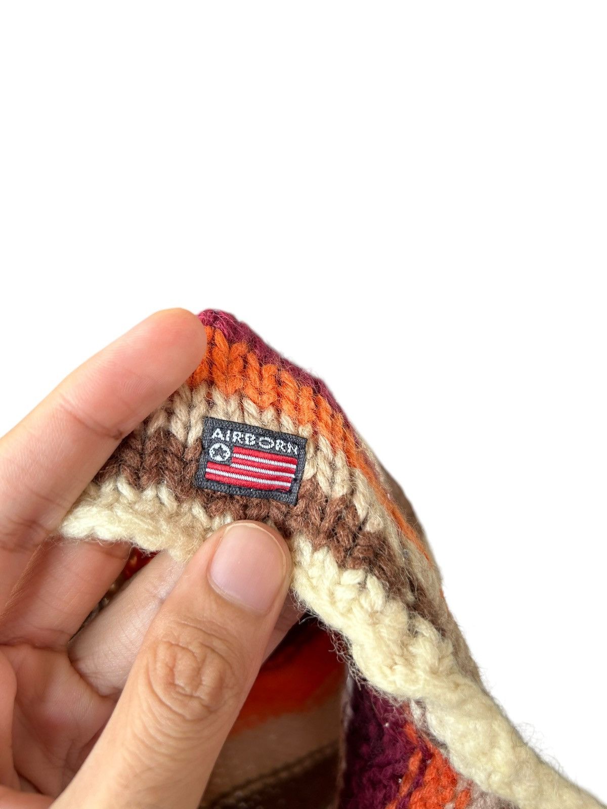 Japanese Brand × Kapital × Vintage Airborn Crochet Knitted Vintage big Beanie Hats Size ONE SIZE - 5 Thumbnail