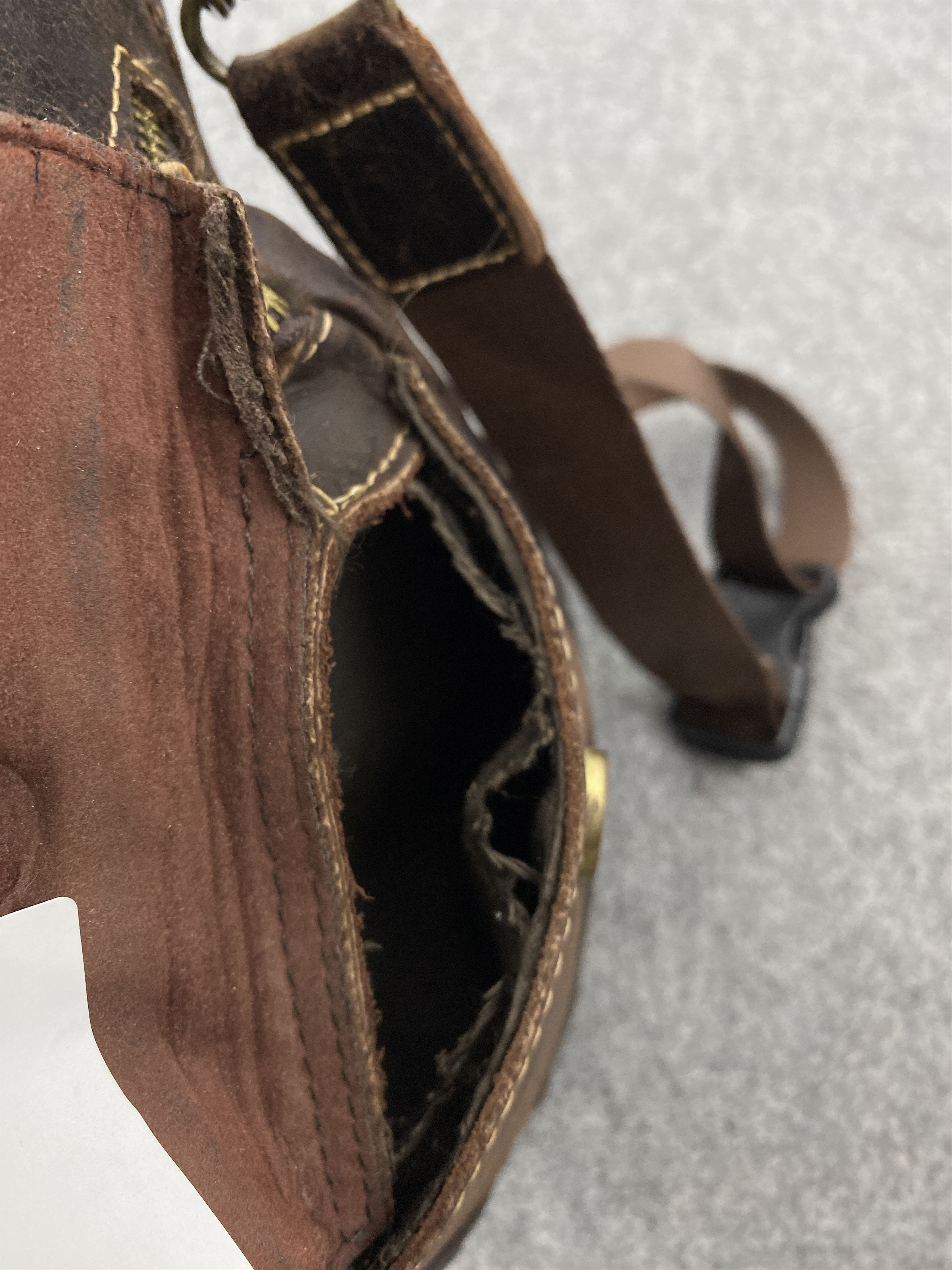 If Six Was Nine Vintage Japanese Brand Leather Sling Bag BG0113 Size ONE SIZE - 13 Thumbnail