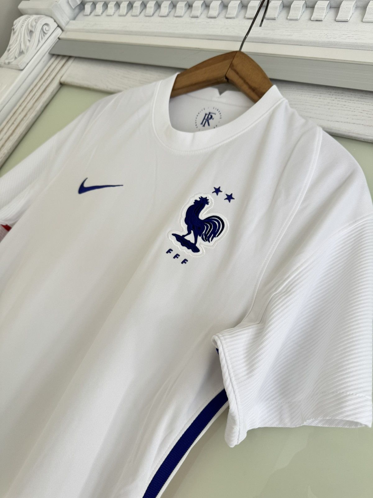 Nike BNWT France 2020-2021 Away Soccer Jersey Football Shirt Kit Size US S / EU 44-46 / 1 - 5 Thumbnail