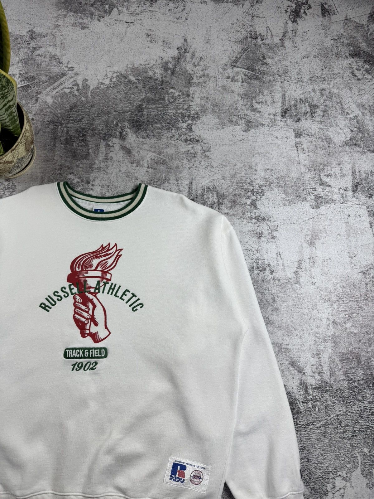 Russell Athletic Russell Athletic USA Relaxed Rap Sweatshirt Hoodie Pullover Size US L / EU 52-54 / 3 - 5 Thumbnail