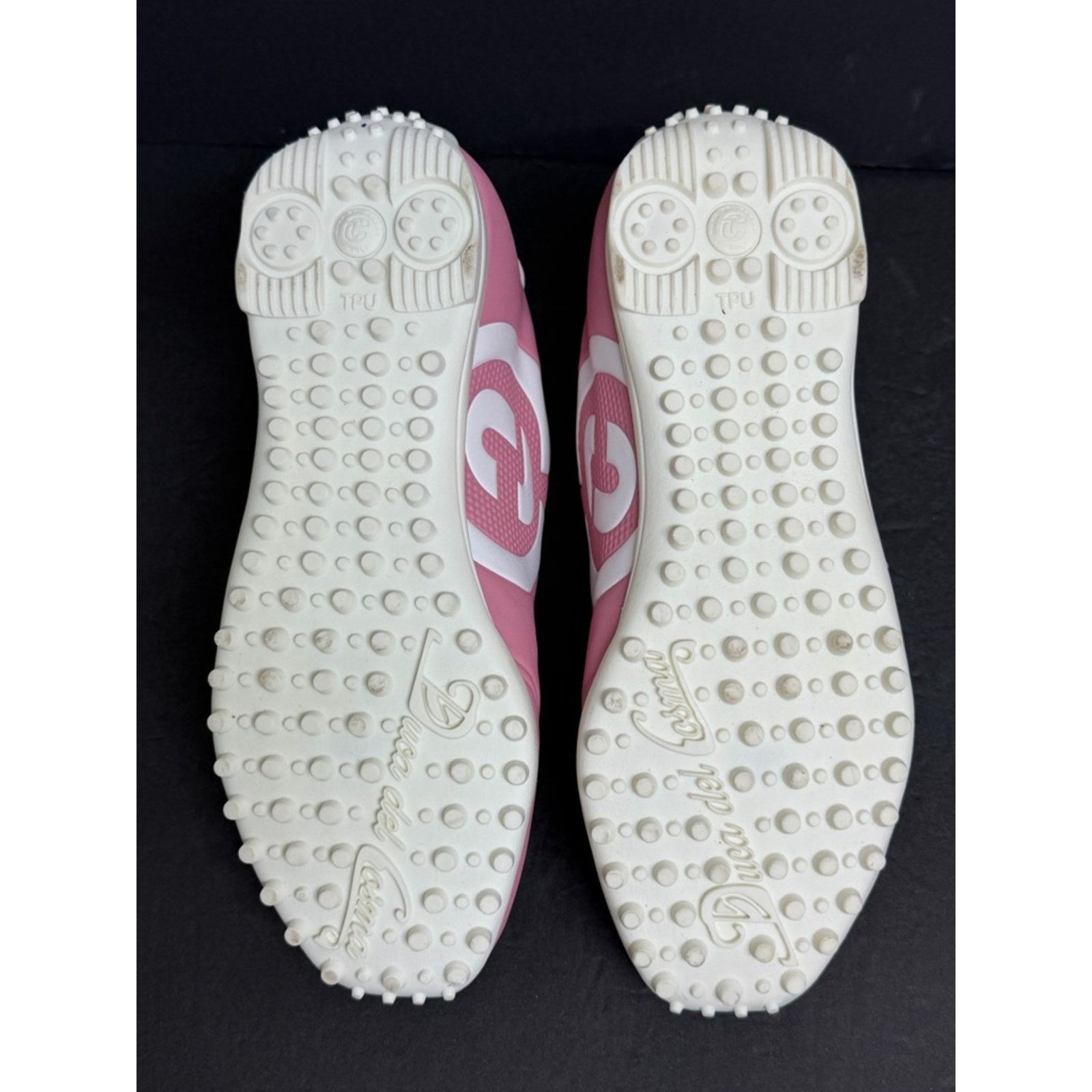 Other Duca Del Cosma Queenscup Pink/White Golf Shoes Size 5.5-6 Size US 6 / IT 36 - 6 Thumbnail