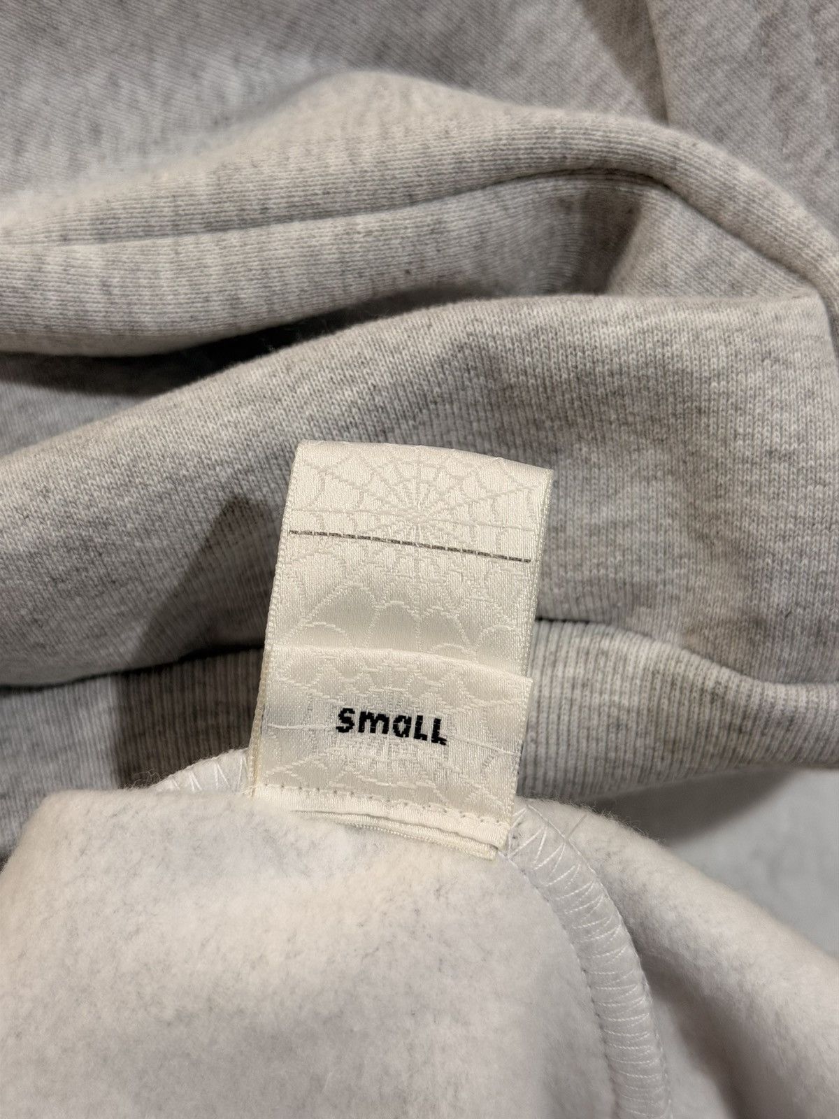 Sp5der OG WEB HEATHER GREY HOODIE Size US S / EU 44-46 / 1 - 7 Thumbnail