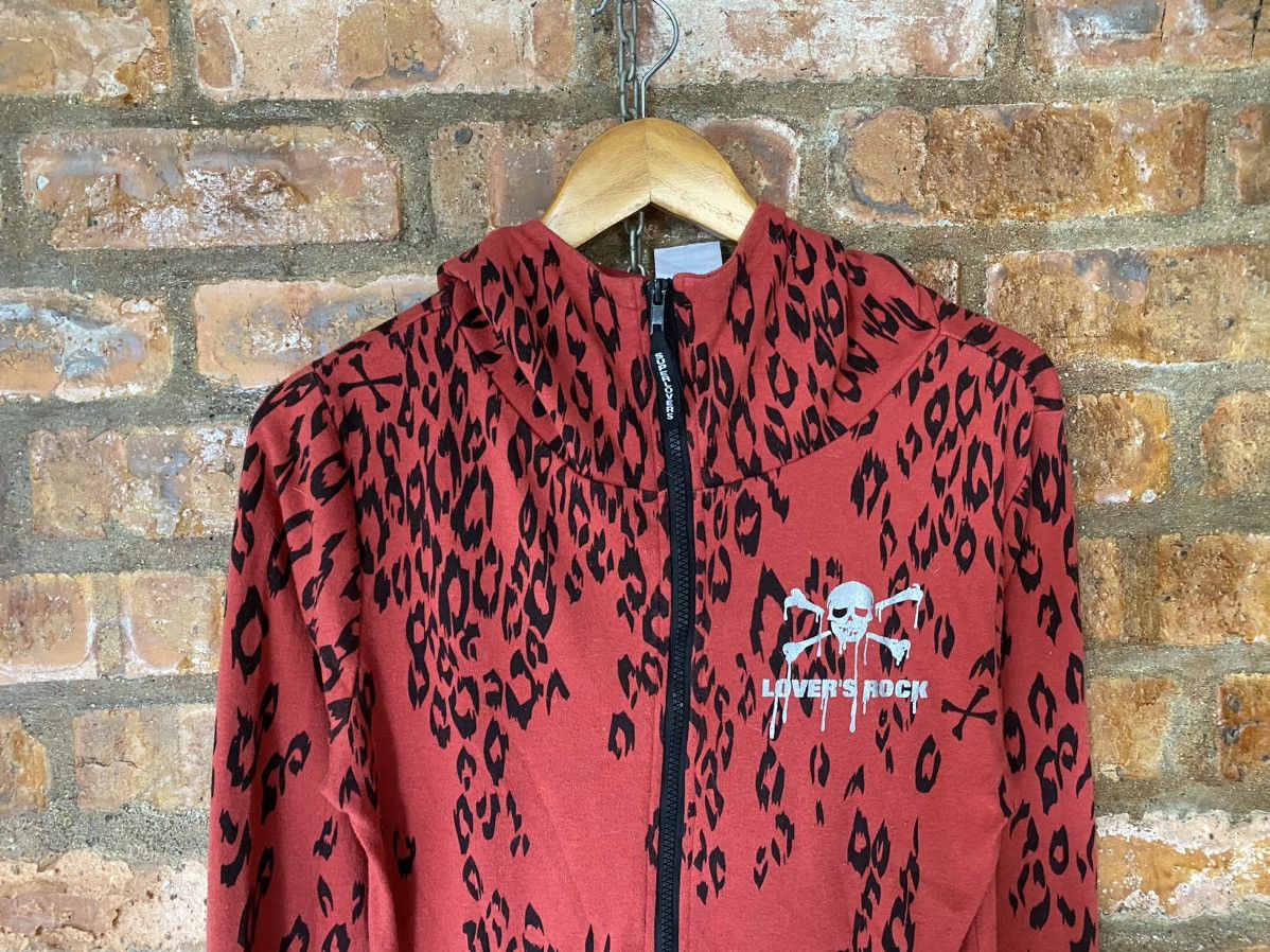 Super Lovers 2000s Superlover lover rock leopard and skull long hoodie Size M / US 6-8 / IT 42-44 - 3 Thumbnail