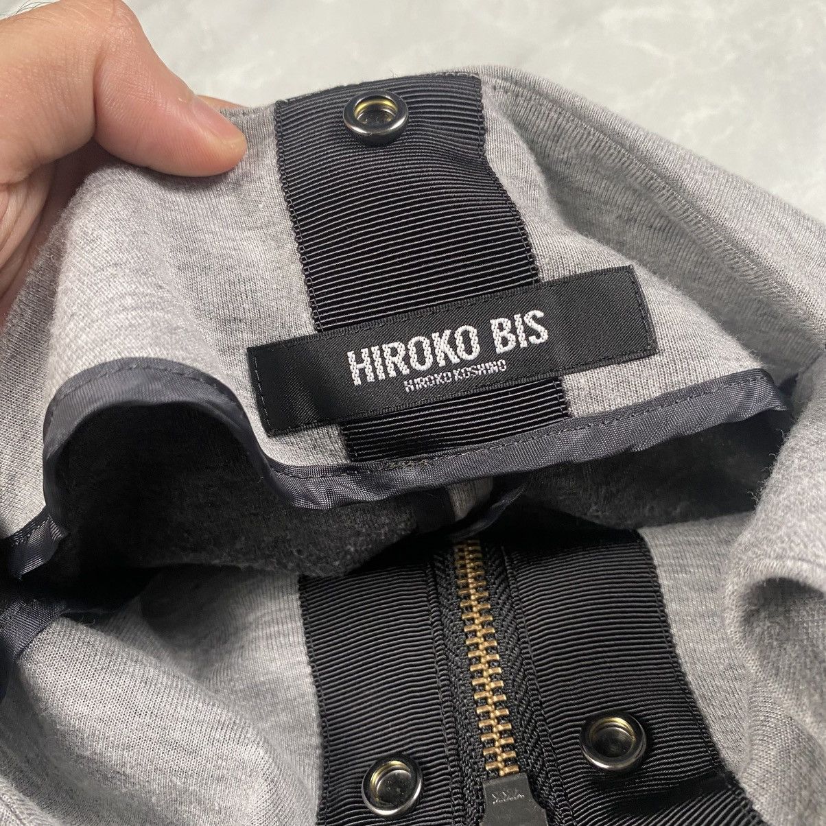 Hiroko Koshino Homme Hiroko Koshino BIS Dress Cardigan Sweatshirt Size L / US 10 / IT 46 - 7 Thumbnail