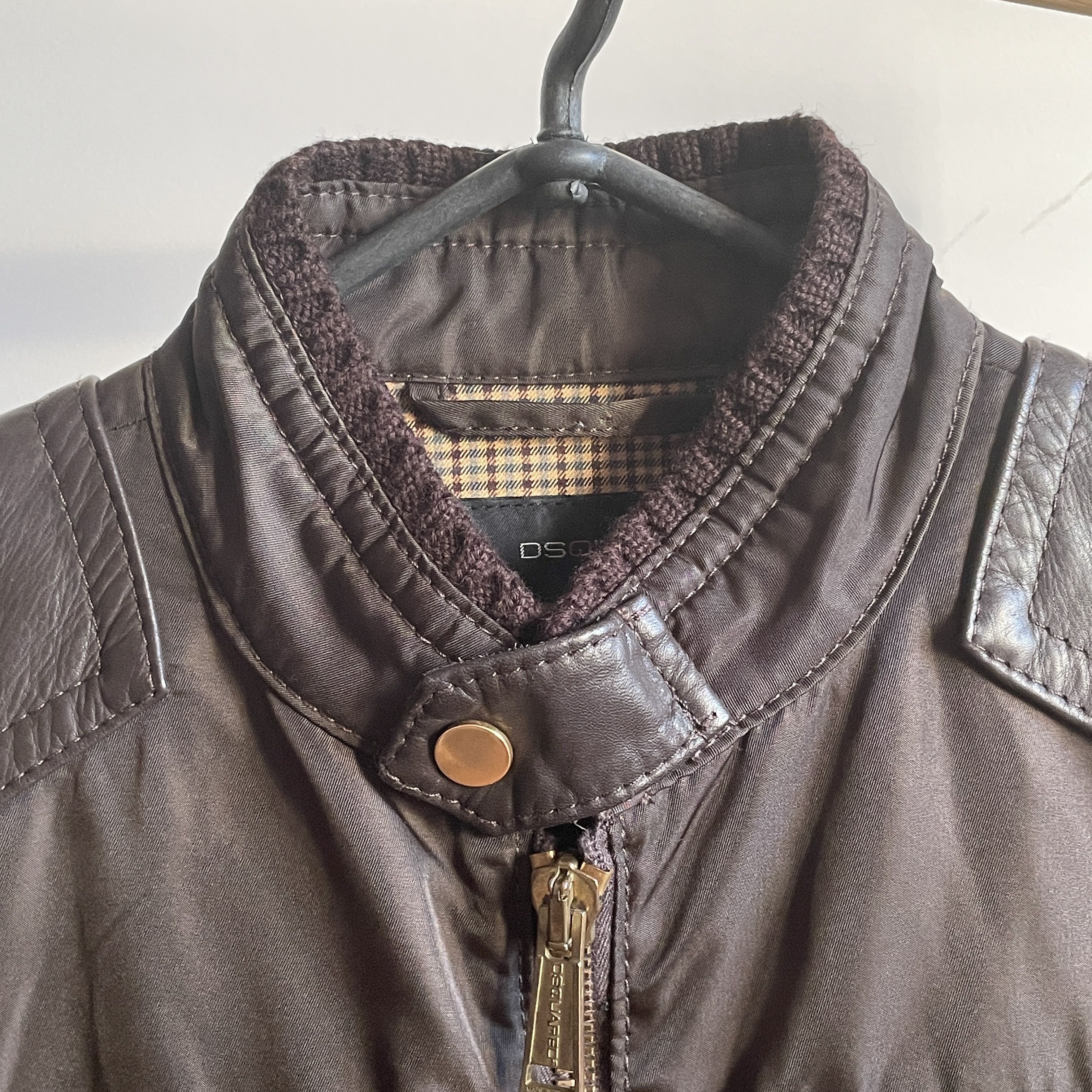 Dsquared2 Dsquared2 Vintage 00's Nylon Biker Jacket Size EUR 50 Size US M / EU 48-50 / 2 - 6 Thumbnail