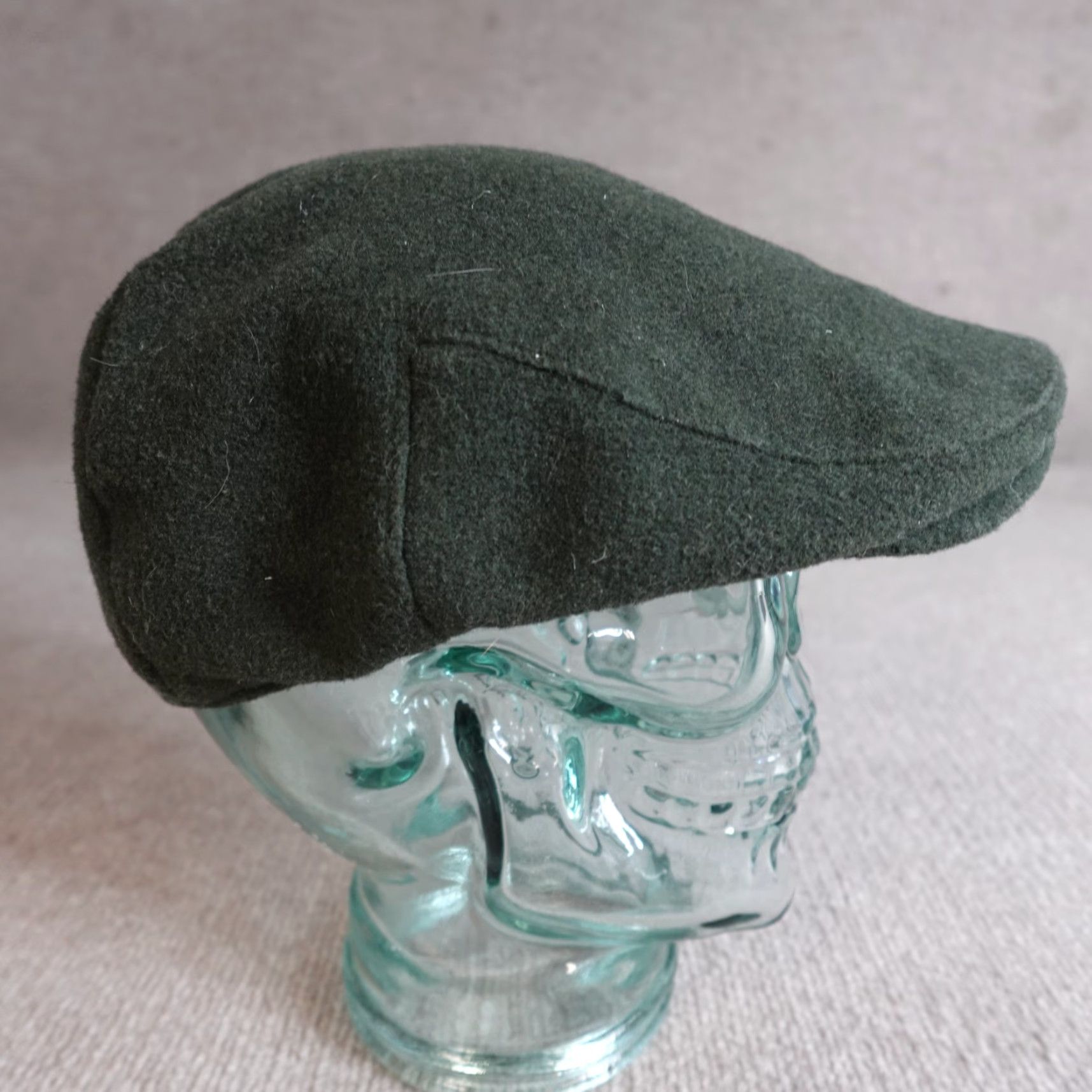 Stetson Stetson Hat Newsboy Cap Medium Green Wool Blend Men M Green Newsboy Cap Classic Lined Size ONE SIZE - 4 Thumbnail
