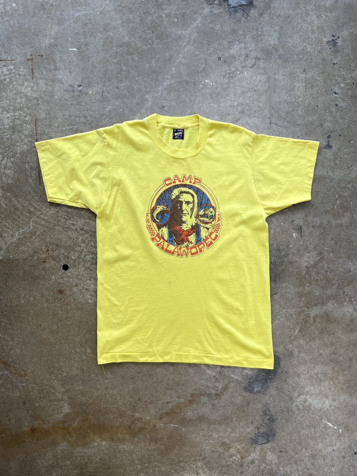 Vintage Vintage 1983 Camp Palawopec Single Stitch Tee Large Size US L / EU 52-54 / 3 - 2 Thumbnail