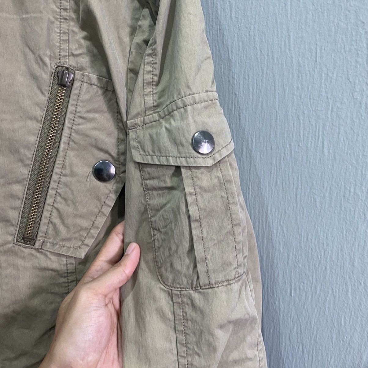 PPFM Archive PPFM Japanese Designer Multi-Pocket Military Jacket Size US XL / EU 56 / 4 - 10 Thumbnail