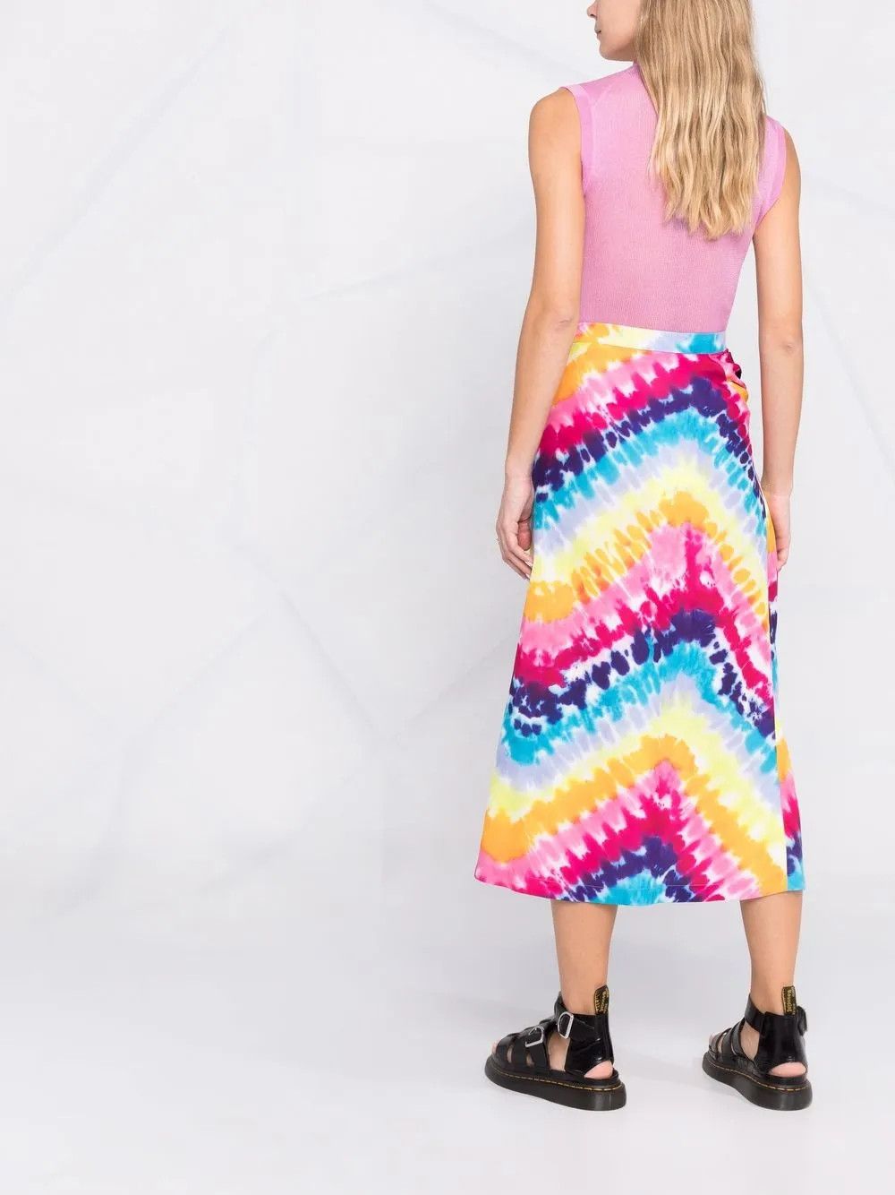 Kenzo o1y1025 Midi Skirt in Multicolor Size 28" / US 6 / IT 42 - 3 Thumbnail