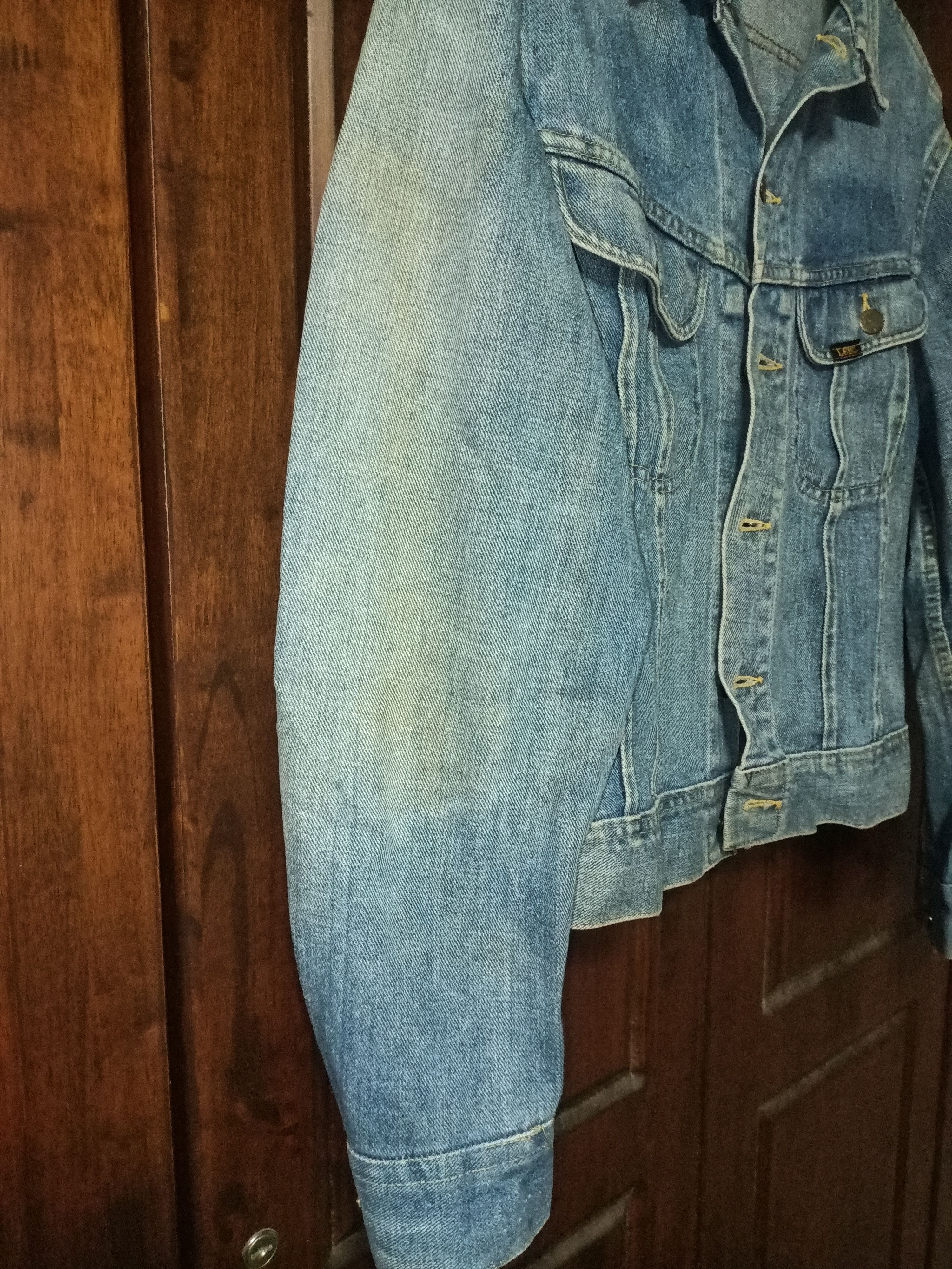 Lee × Vintage Vintage Distress Lee Trucker Jacket PATD 153438 Size US M / EU 48-50 / 2 - 7 Thumbnail