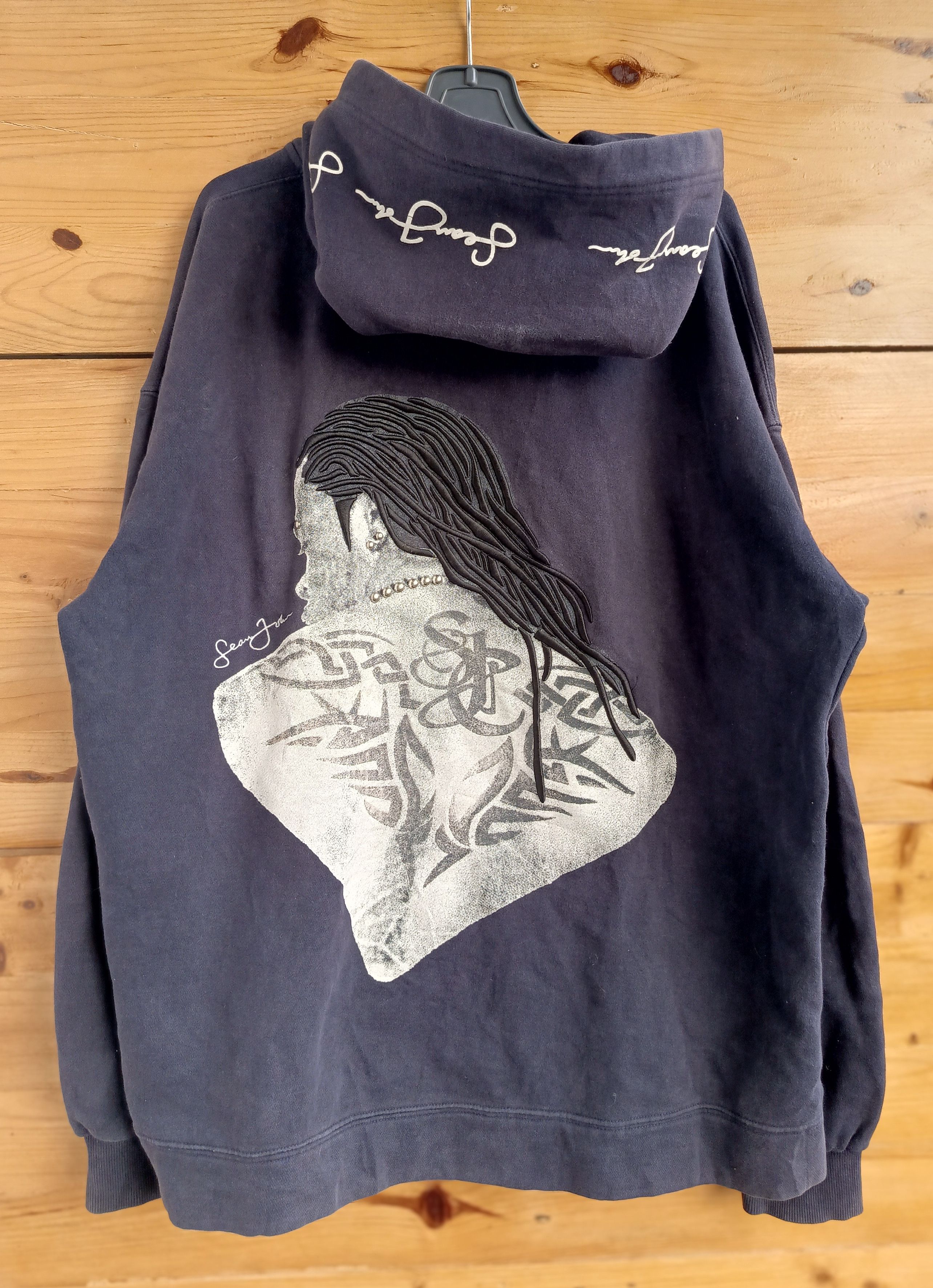SEAN JOHN Vintage 90s Rap Tee Snoop Dogg Design Big Print