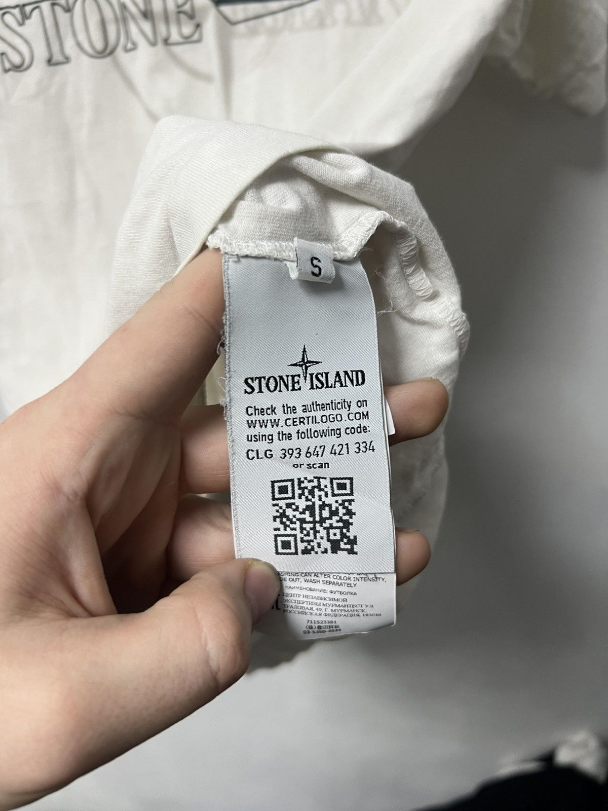 Stone Island Stone Island T shirt Size US S / EU 44-46 / 1 - 8 Thumbnail