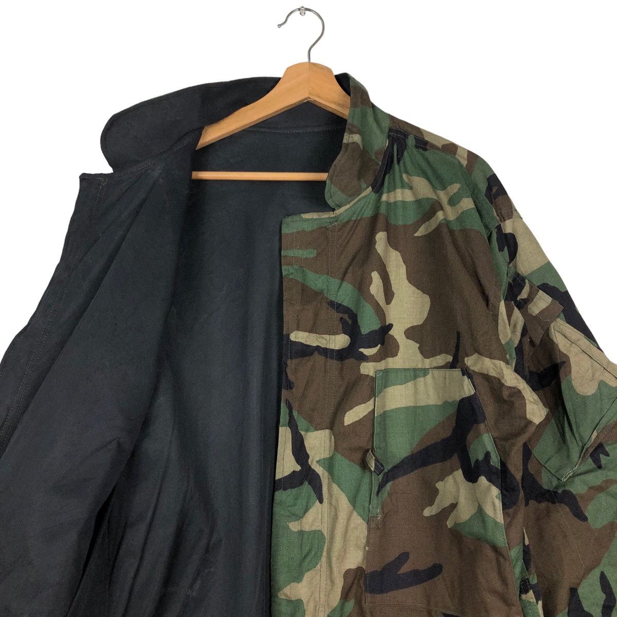 Vintage 🔥Vintage Chore Military Chemical Protective Jacket Camo Size US M / EU 48-50 / 2 - 11 Thumbnail